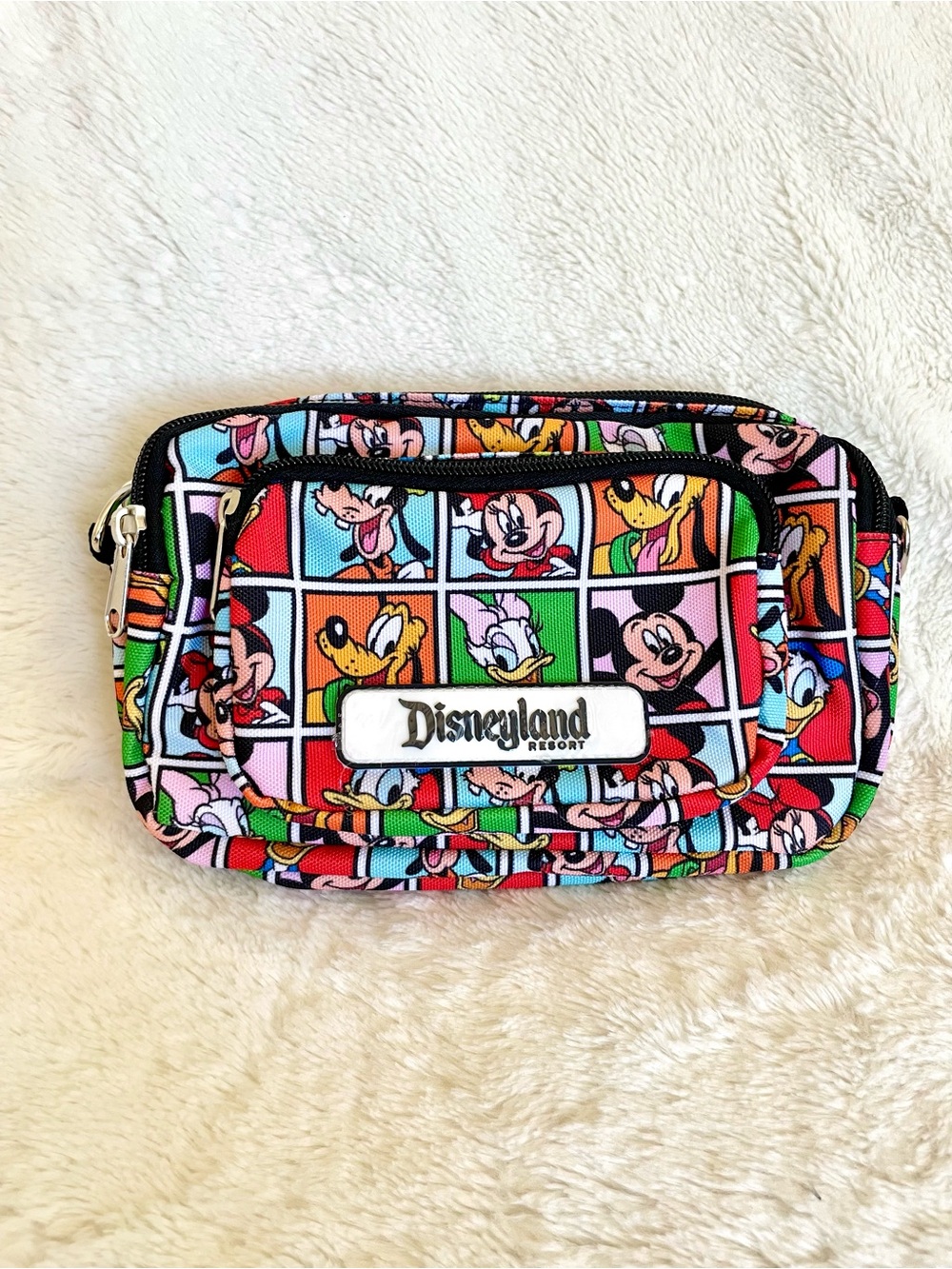 Disney Parks Disneyland Mickey Mouse & Friends Crossbody Belt Bag